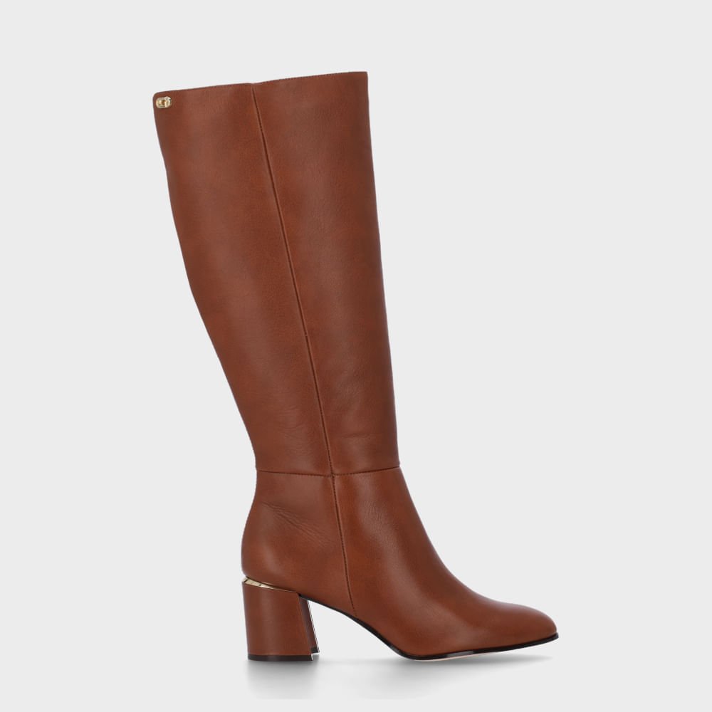 Bota Cano Longo Montenapoleone Âmbar - 80740003