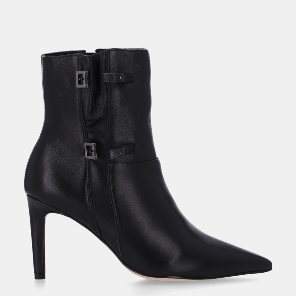 Bota Cano Curto Saara Preto - 80480034 Preto 3