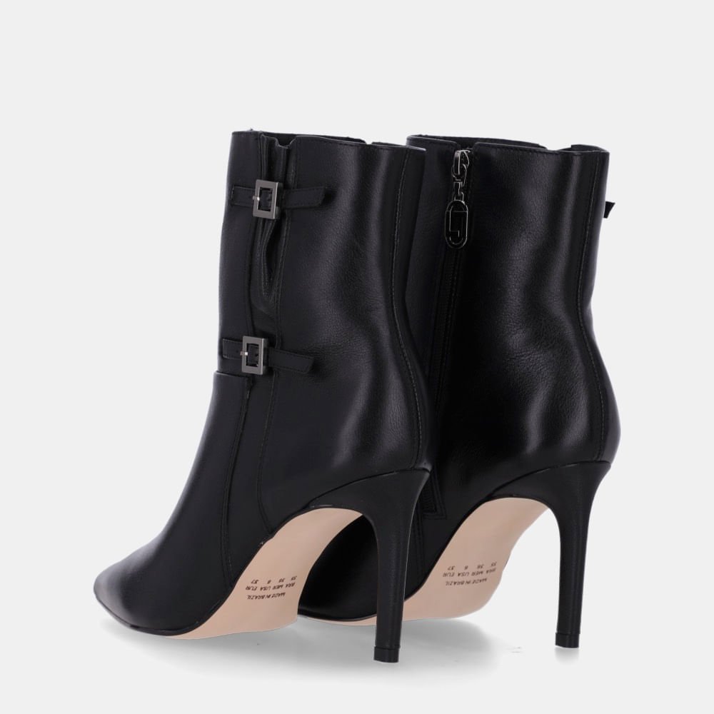 Bota Cano Curto Saara Preto - 80480034 Preto 5