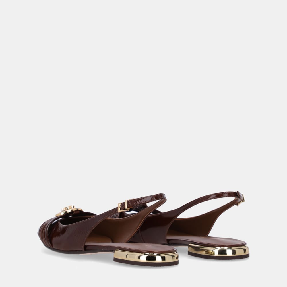 Slingback Murano Trufa - 80240041 Trufa 4
