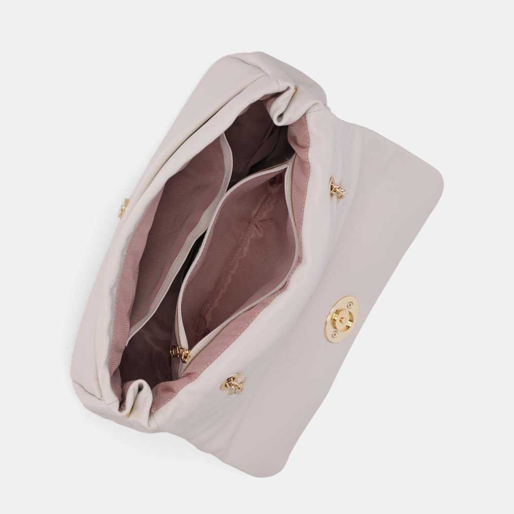Bolsa Satchel Grande Saara Panna - 2000744 Panna 5