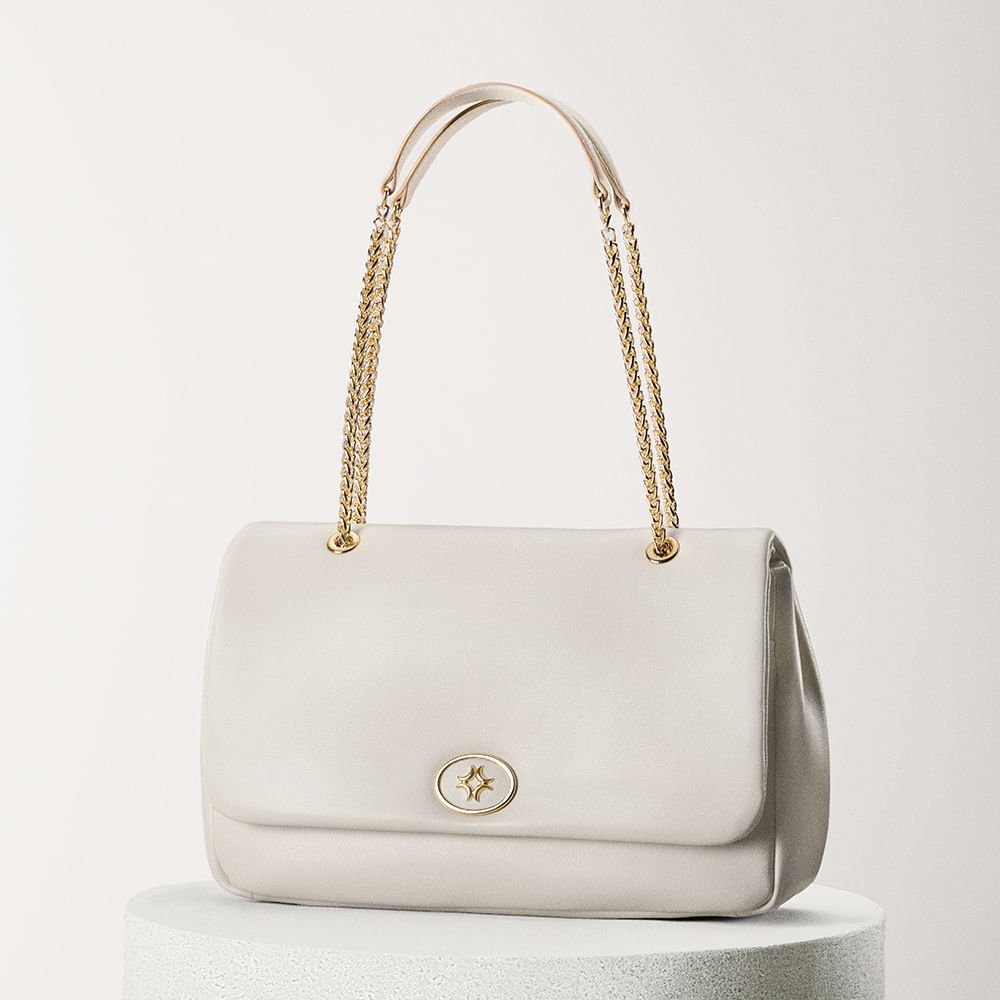 Bolsa Satchel Grande Saara Panna - 2000744 Panna 6