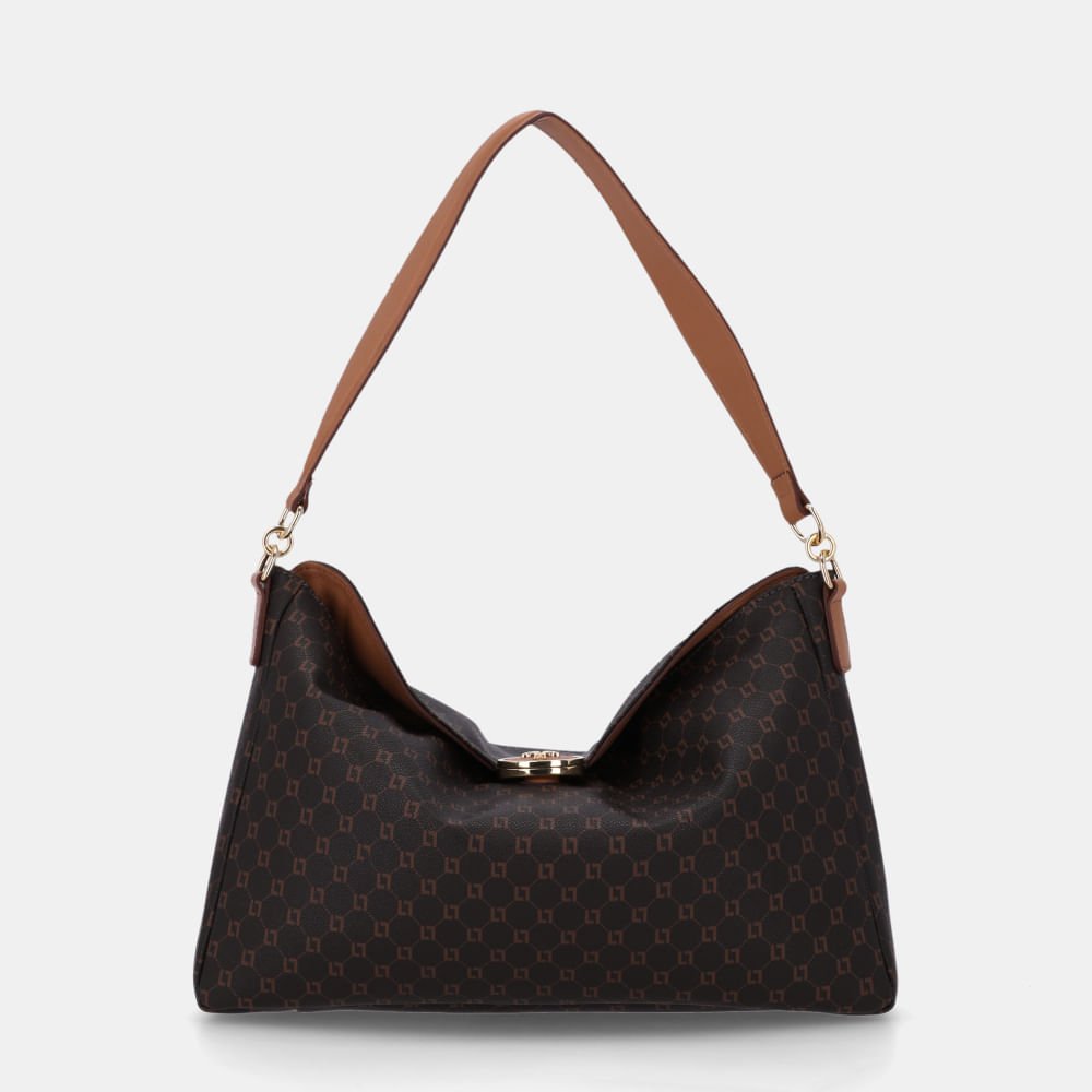 Bolsa Hobo Grande Nmonograma Ll Mocca - 2000724 Mocca 1