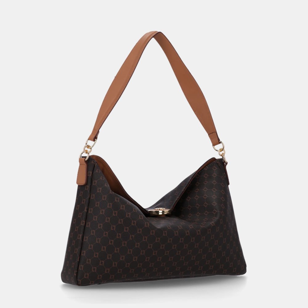 Bolsa Hobo Grande Nmonograma Ll Mocca - 2000724 Mocca 3