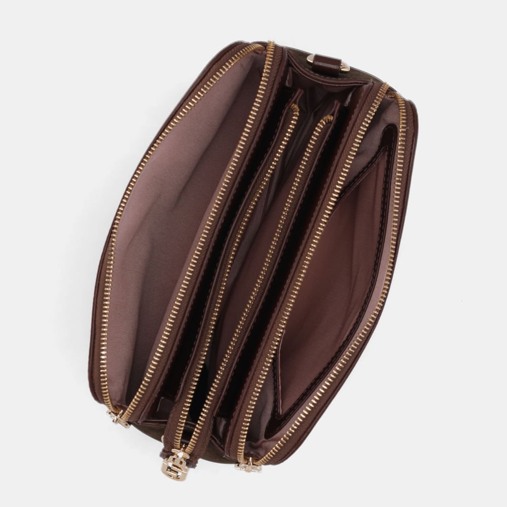 Bolsa Bella Tiracolo Média Bison Éden - 10006111 Eden 5