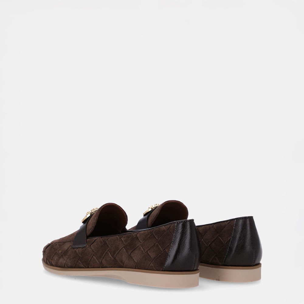 Loafer Camurça Cacau - 81120001 Cacau 4