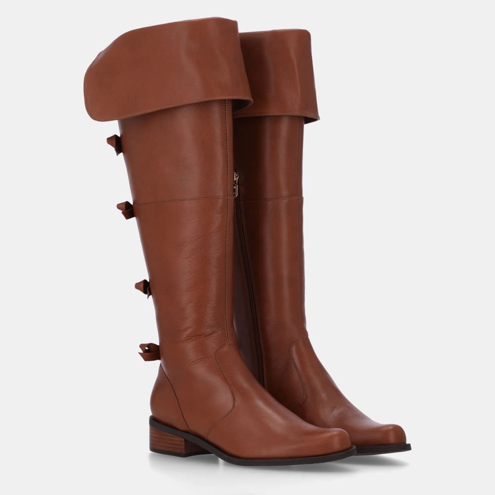 Bota Over The Knee Montenapoleone Âmbar - 52460900 Ambar 2