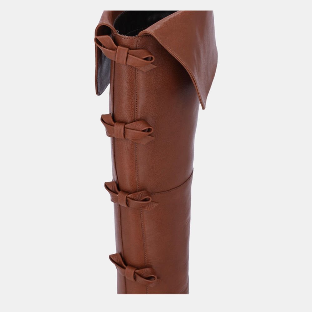 Bota Over The Knee Montenapoleone Âmbar - 52460900 Ambar 4