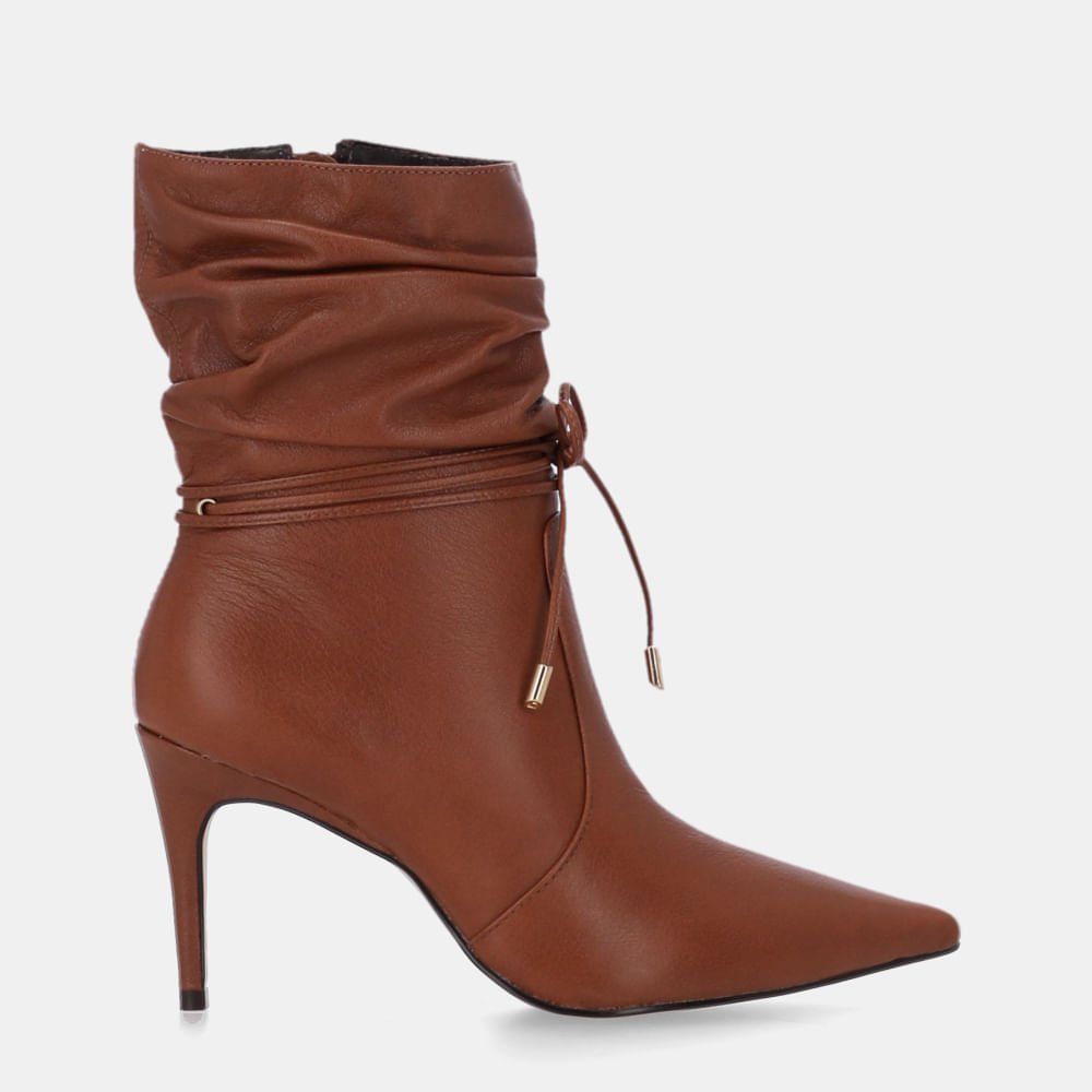 Bota Cano Médio Montenapoleone Âmbar - 56970006