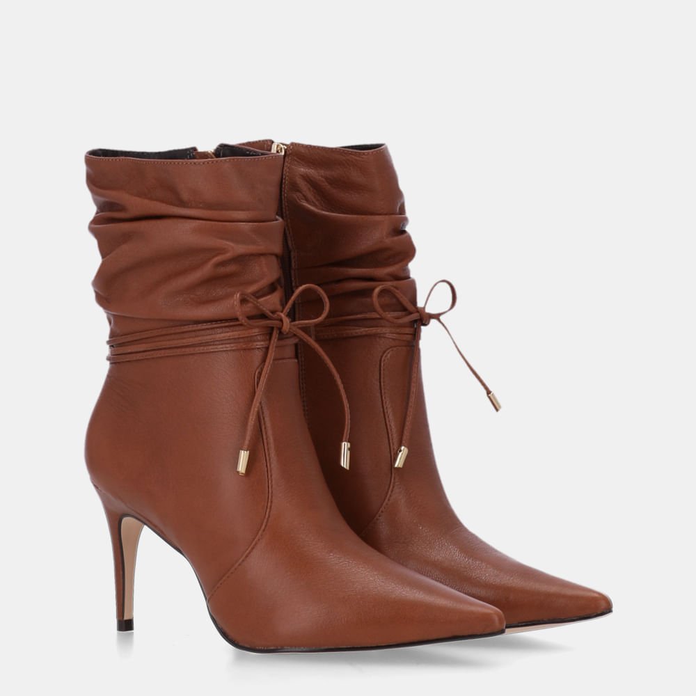 Bota Cano Médio Montenapoleone Âmbar - 56970006 Âmbar 3