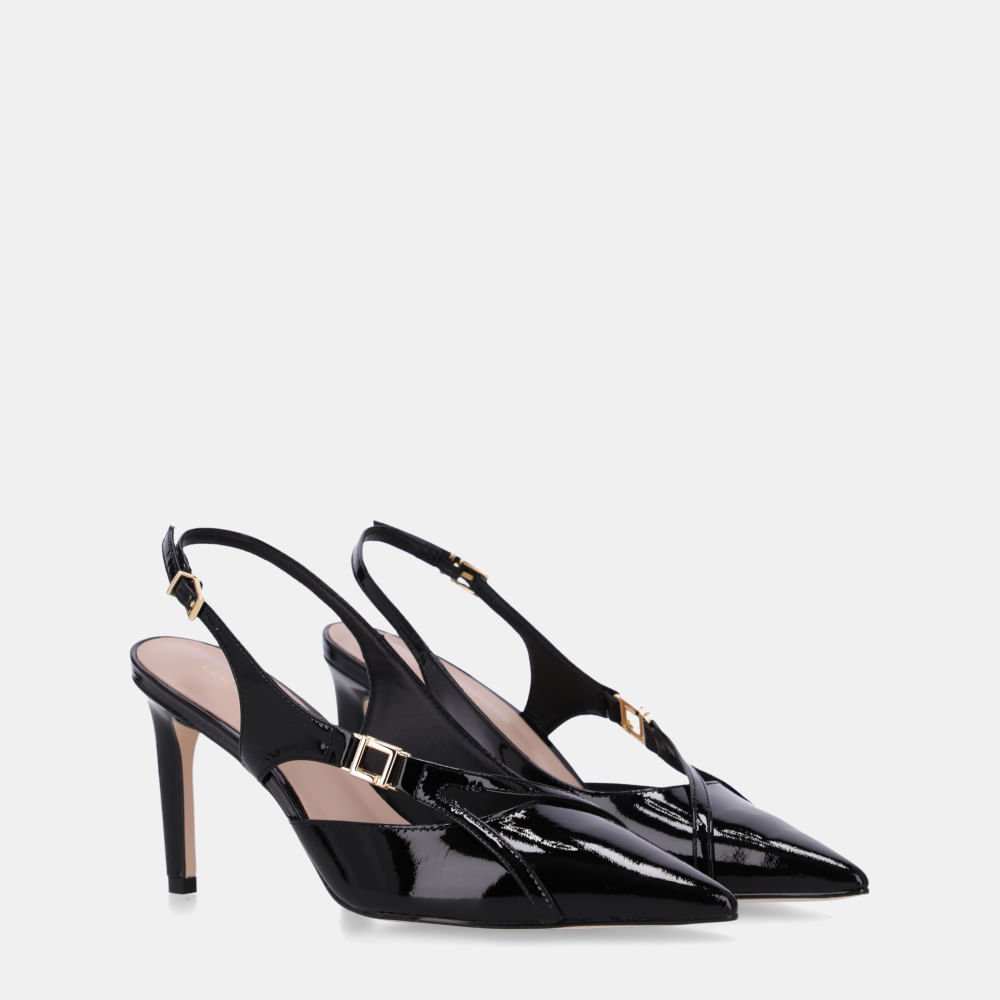 Slingback Verona Preto - 80480032 Preto 2