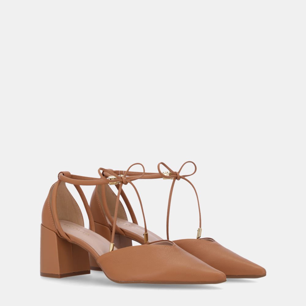 Scarpin Saara Amêndoa - 60330012 Amêndoa 2