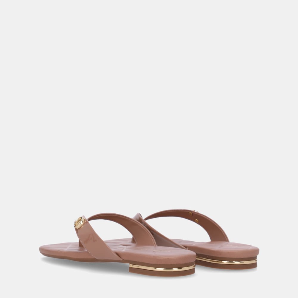 Chinelo Couro Verona Mousse - 80960002 Mousse 3