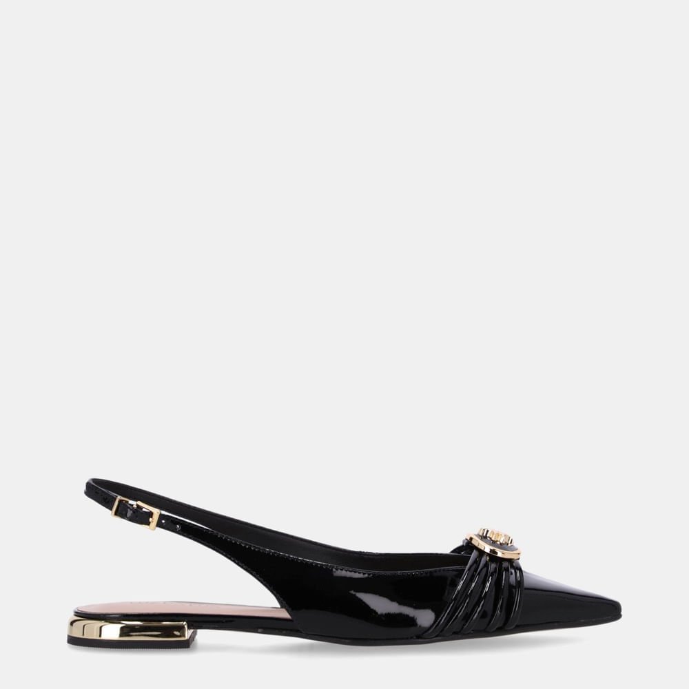 Slingback Verona Preto - 80240041
