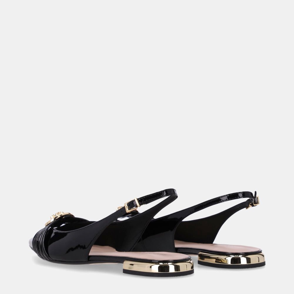 Slingback Verona Preto - 80240041 Preto 3