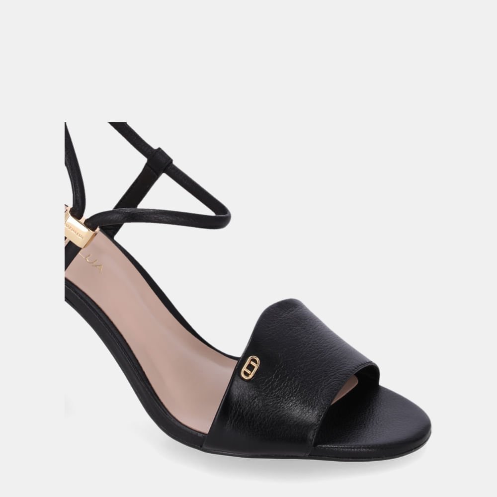 Sandália Salto Saara Preto - 80380034 Preto 4