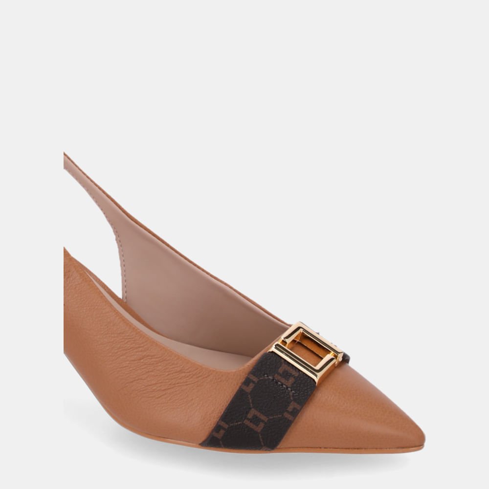 Slingback Monograma Mocca - 80830007 Mocca 5