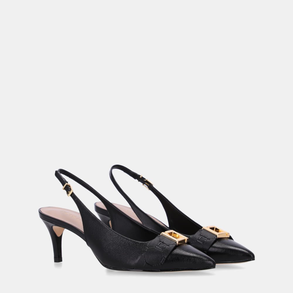 Slingback Lux Preto - 80830007 Preto 2