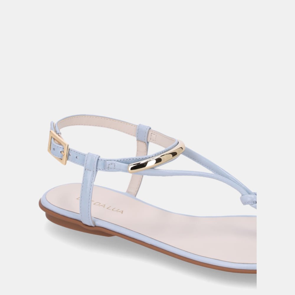 Sandália Rasteira Sun Murano Denim - 52217800 Denim 4