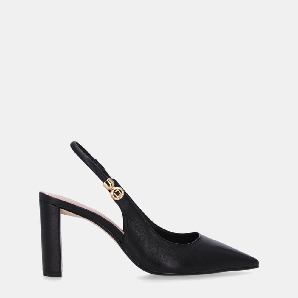 Slingback Saara Preto - 80230044