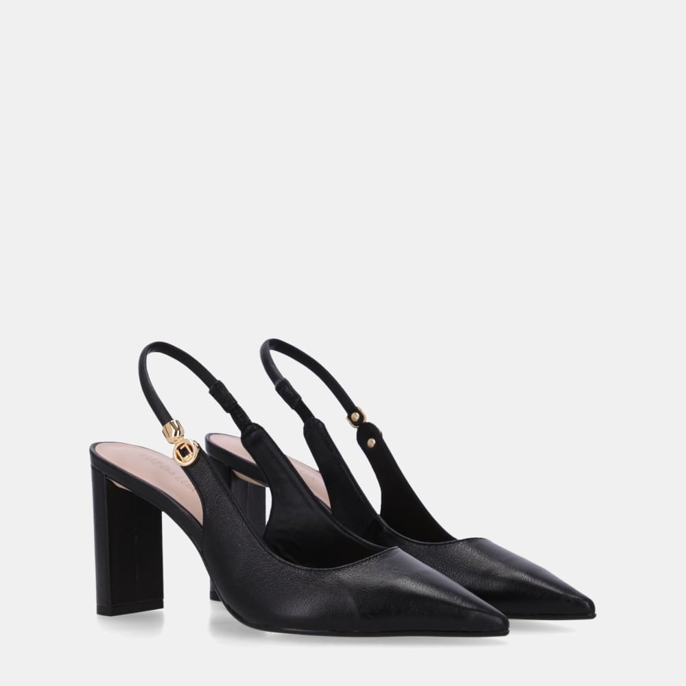 Slingback Saara Preto - 80230044 Preto 2