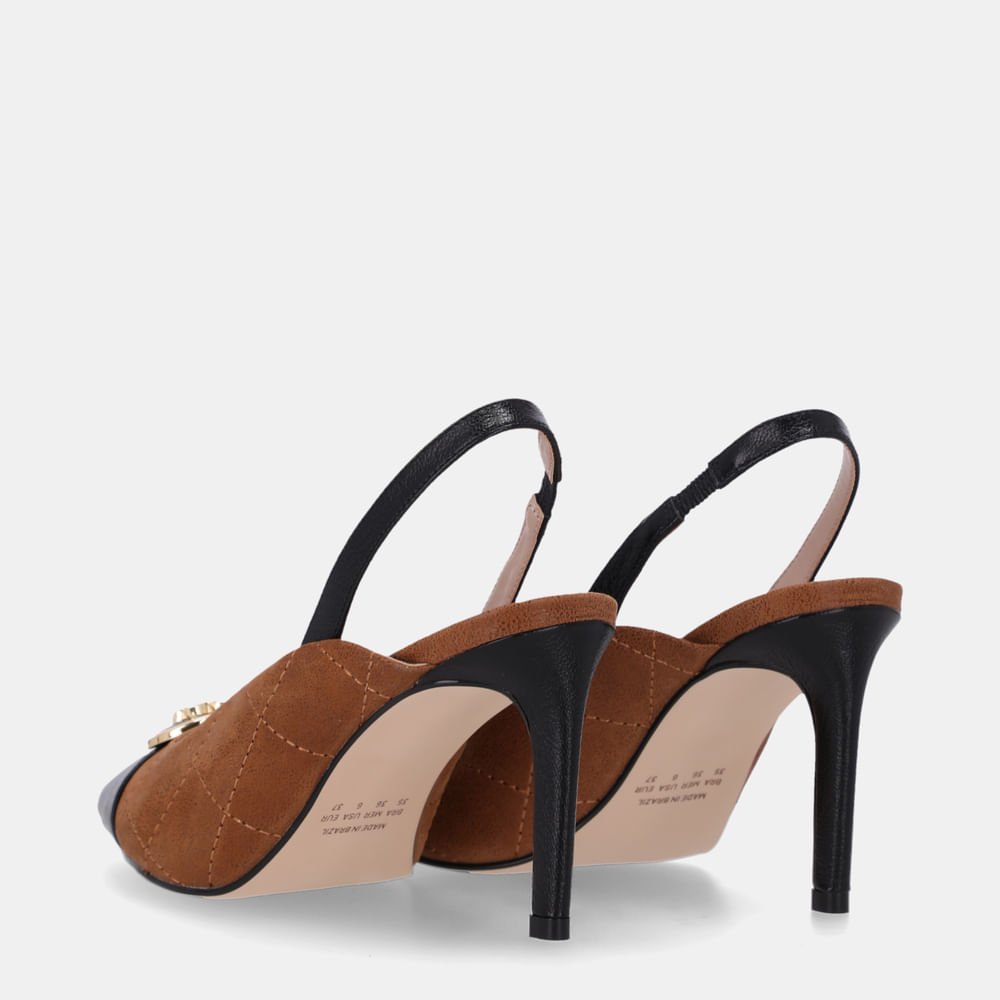 Slingback Arenito Canela - 80480042 Canela 4