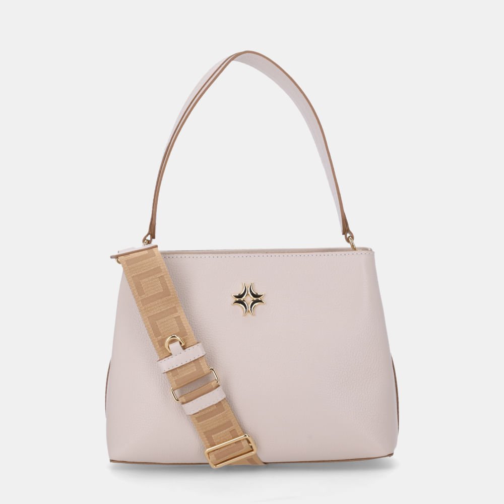 Bolsa Selena Tote Média New Ridge Panna - 2000616