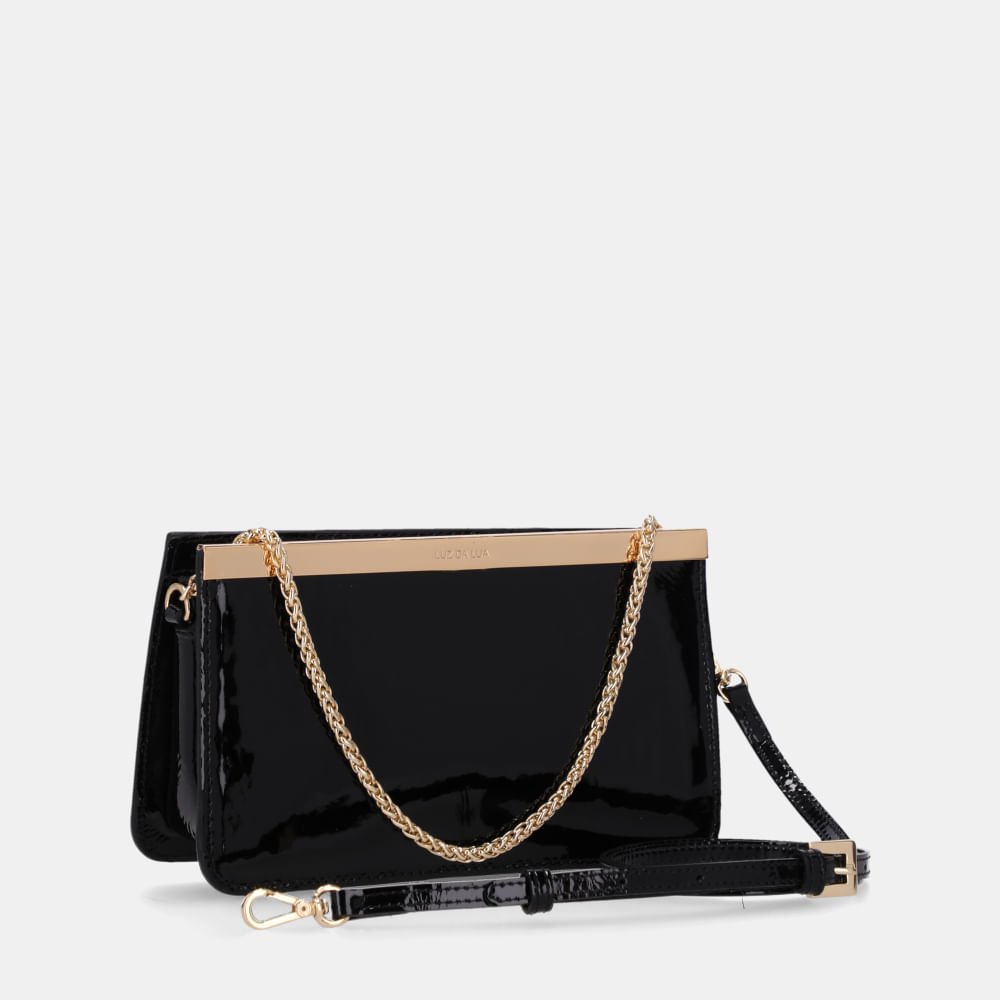 Bolsa Clutch Pequena Verona Preto - 2000478 Preto 4