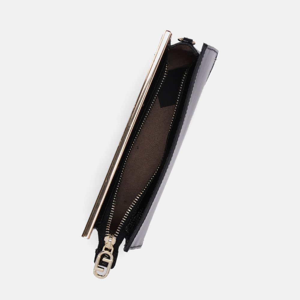Bolsa Clutch Pequena Verona Preto - 2000478 Preto 5