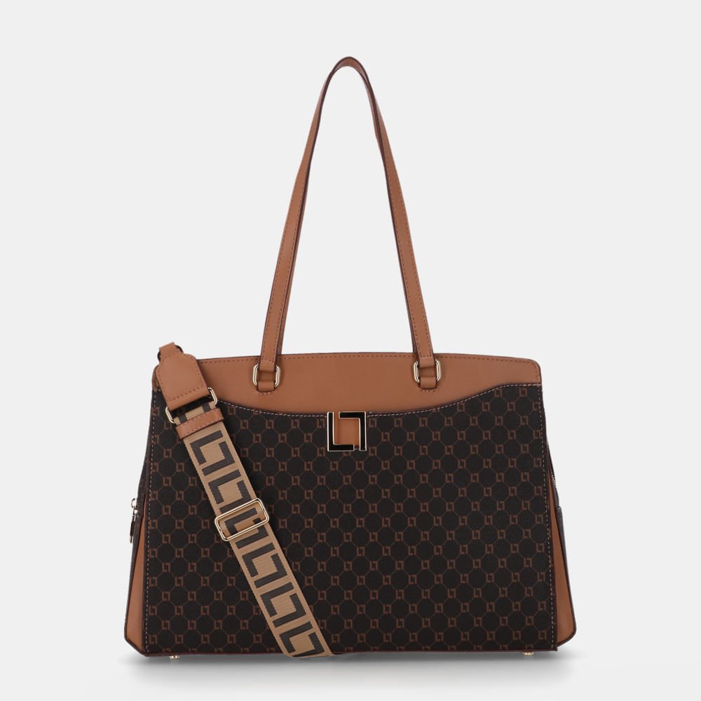 Bolsa Executiva Grande Monograma Ll Mocca - 2000864