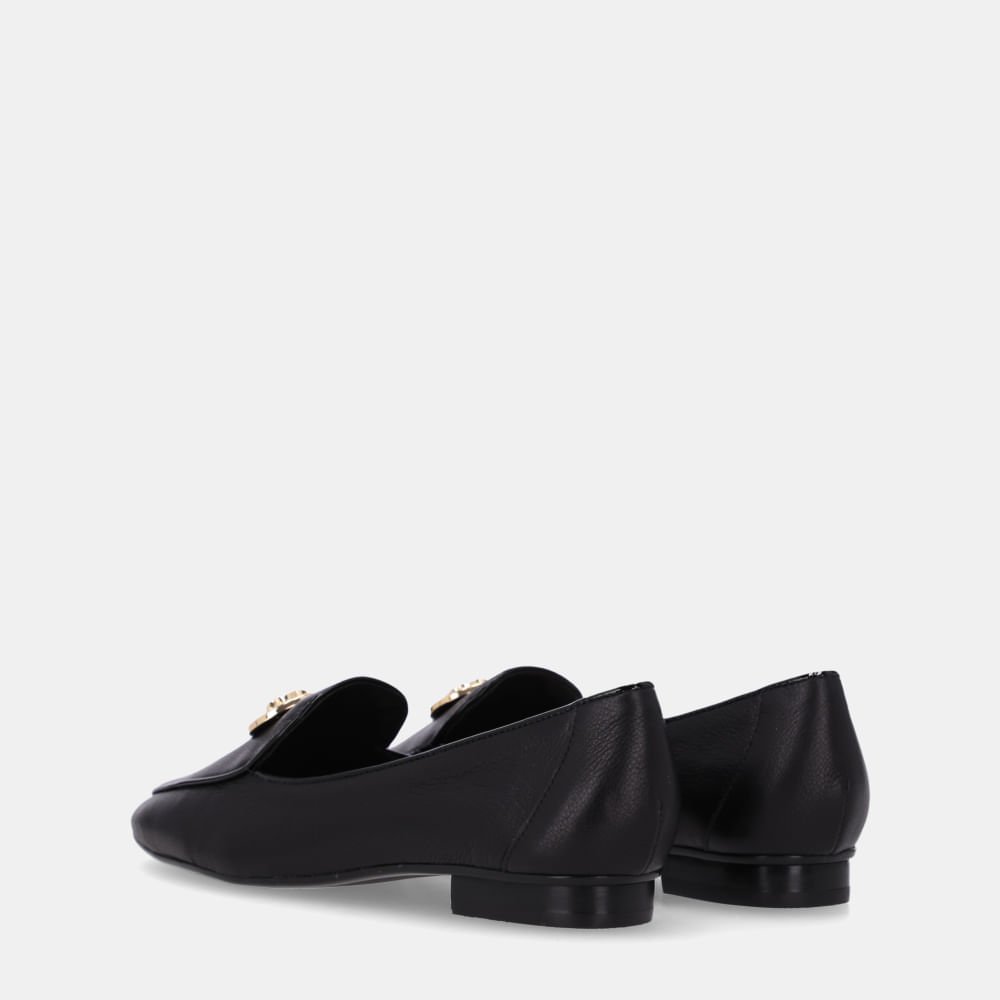 Loafer Saara Preto Com Verona Preto - 80330040 Preto 3