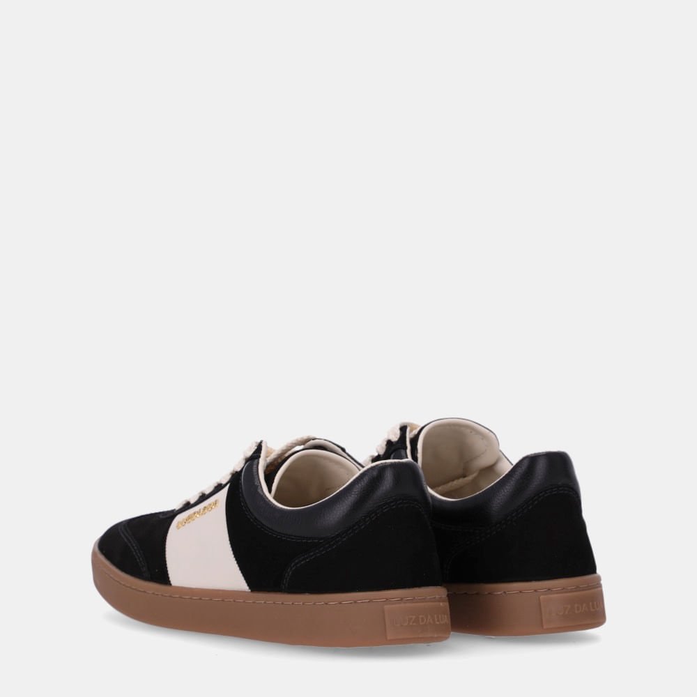 Tênis Cervo Preto Com Saara Panna- 60710009 Preto 4
