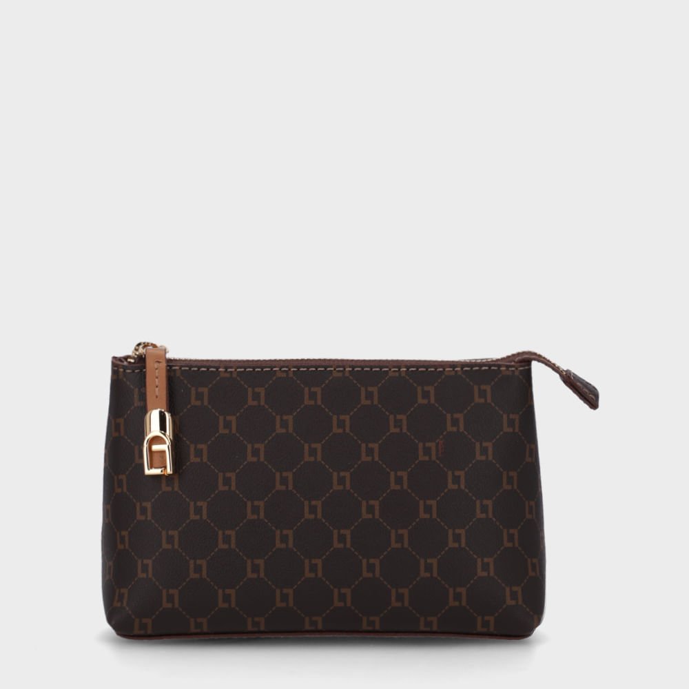Necessaire Pequena Monograma Ll Mocca - 4501154