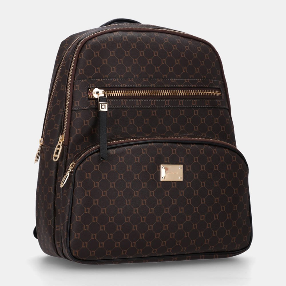 Mochila Grande Monograma Ll Mocca-10004924 Mocca 3