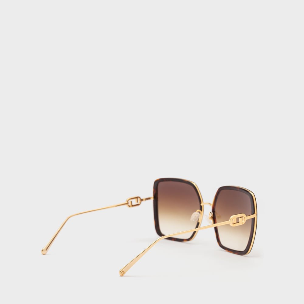 Óculos De Sol Bold Frame - 42000009 Ambar 3