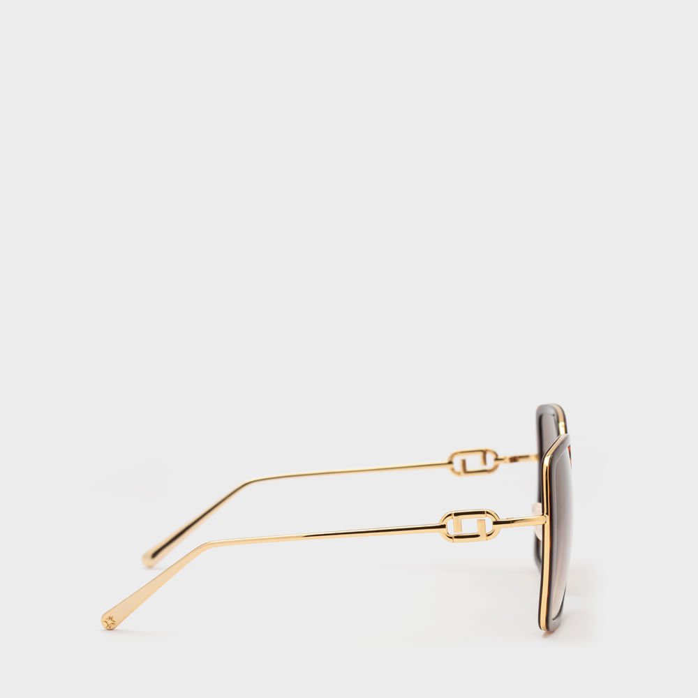 Óculos De Sol Bold Frame - 42000009 Ambar 4