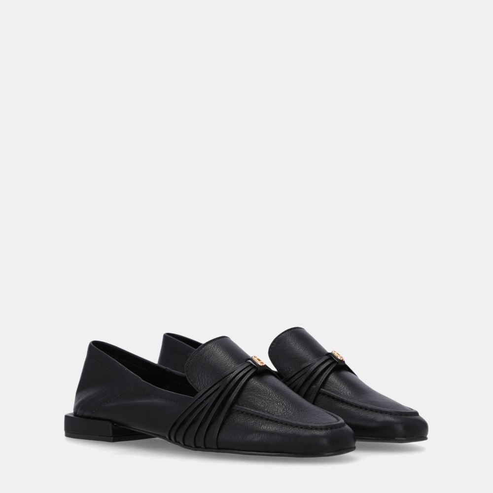 Loafer Saara Preto - 60340024 Preto 2