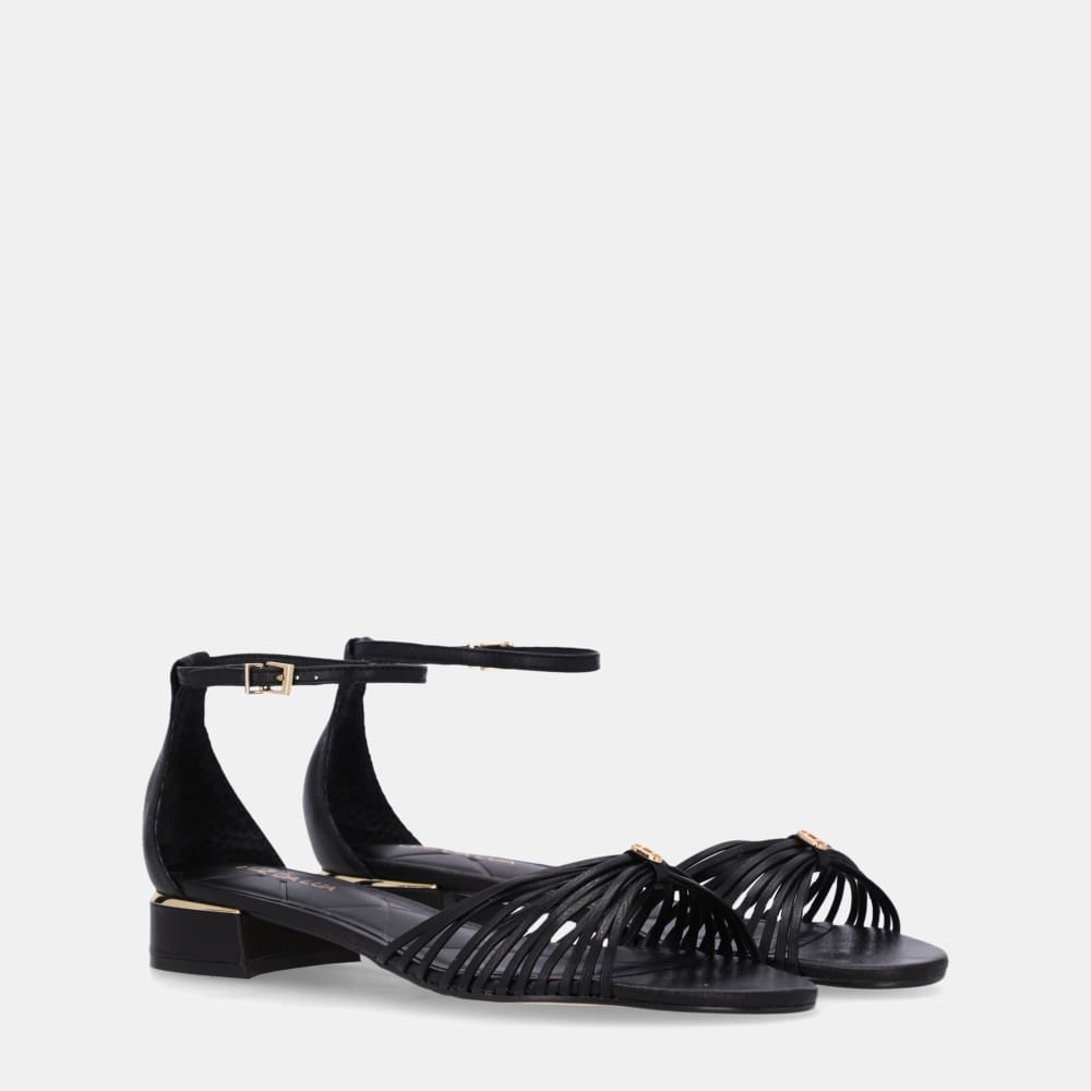 Sandália Rasteira Saara Preto - 80910007 Preto 2