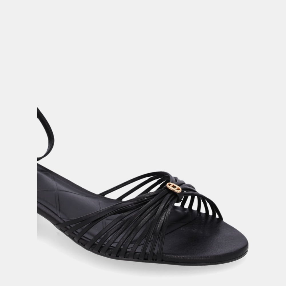 Sandália Rasteira Saara Preto - 80910007 Preto 4