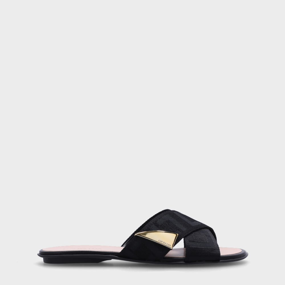 Chinelo Gorgorão Preto/preto - 52211110