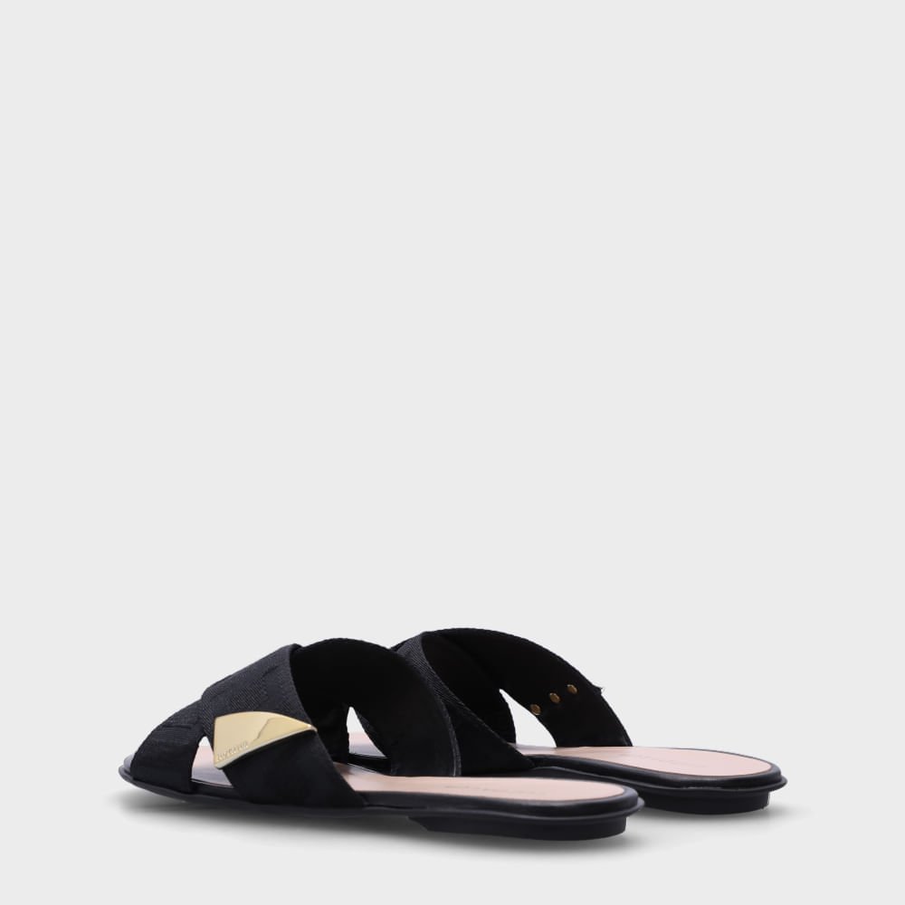 Chinelo Gorgorão Preto/preto - 52211110 Preto 3