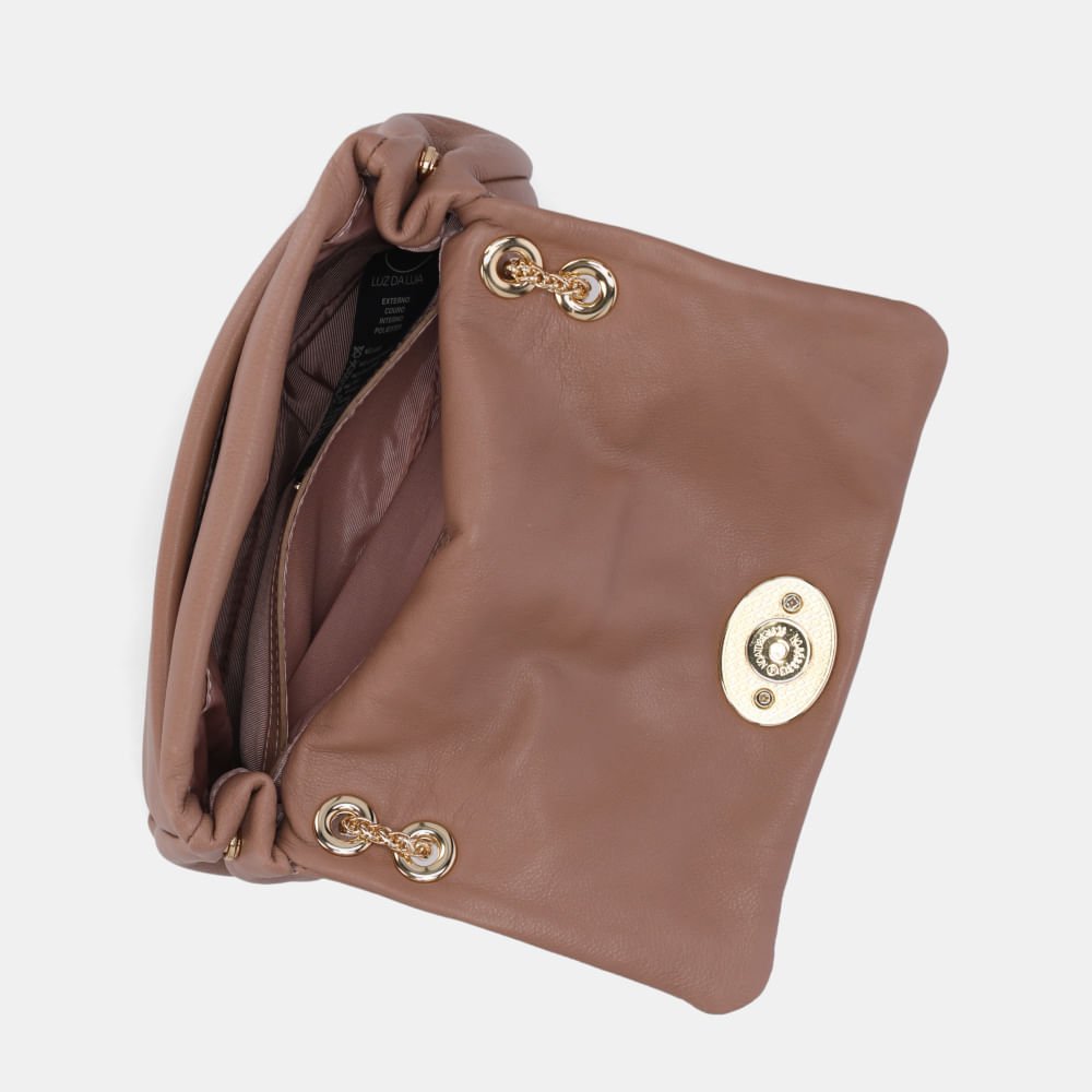 Bolsa Satchel Pequena Saara Mousse - 2000693 Mousse 4