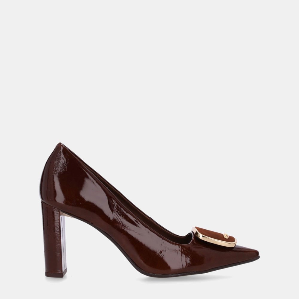 Scarpin Murano Trufa - 80230055