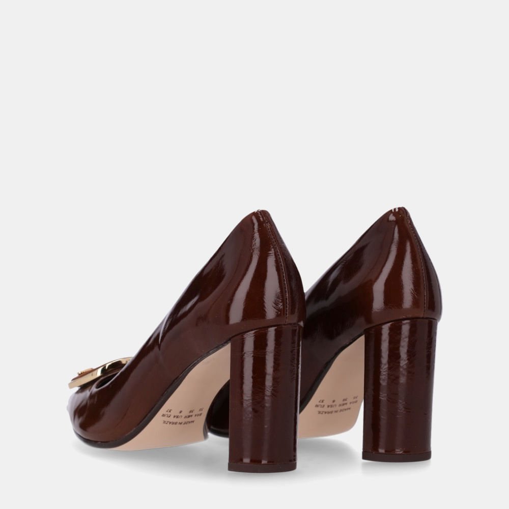 Scarpin Murano Trufa - 80230055 Trufa 4