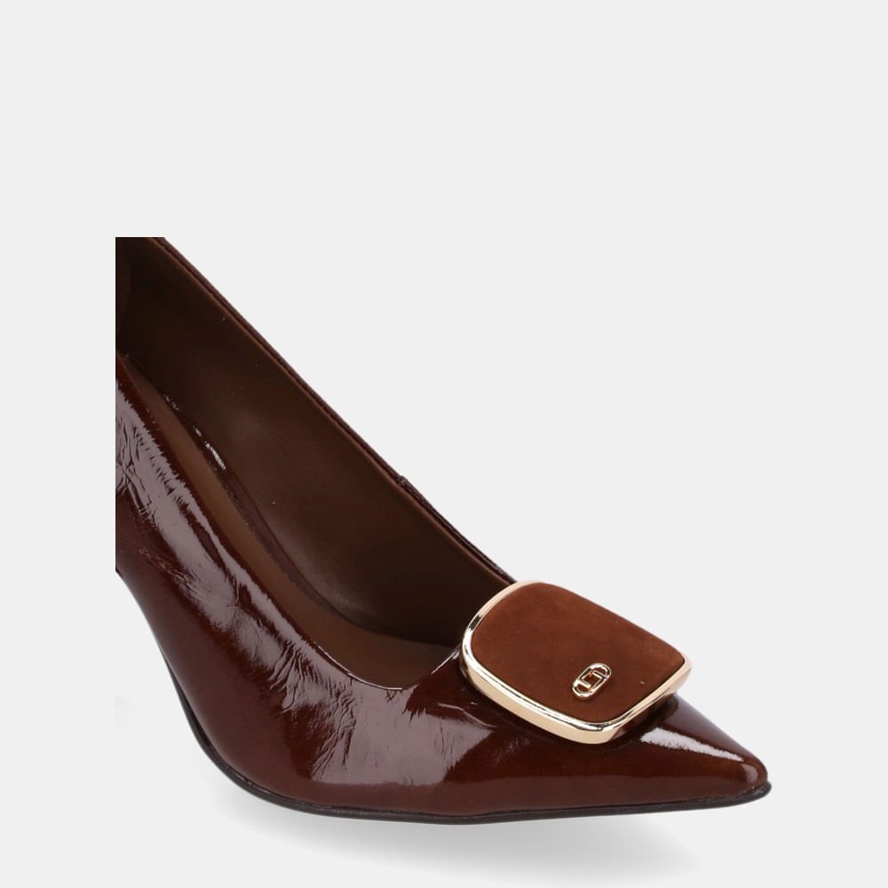 Scarpin Murano Trufa - 80230055 Trufa 5