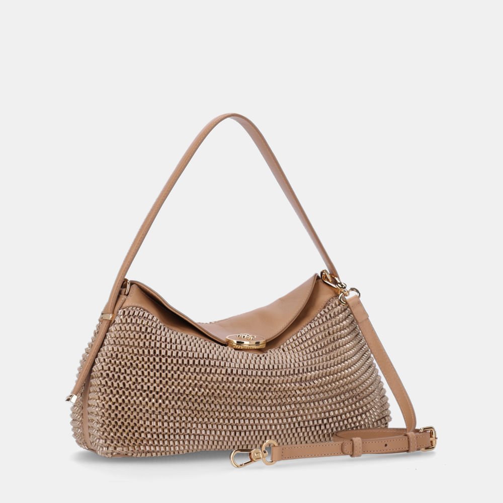 Bolsa Hobo Média Madras Ouro - 2000738 Ouro 4