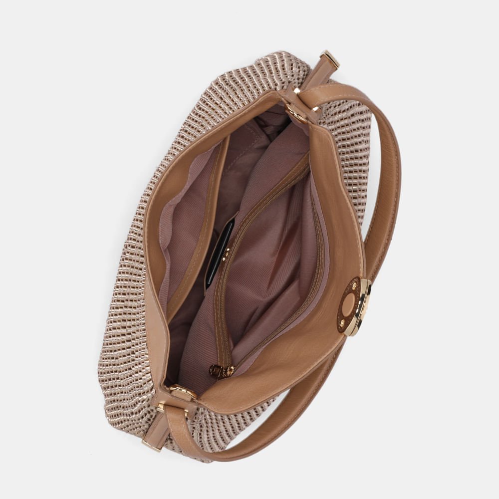 Bolsa Hobo Média Madras Ouro - 2000738 Ouro 5