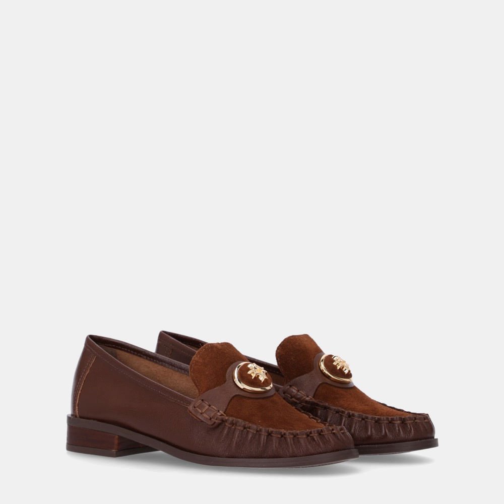 Mocassim Atacama Trufa Com Camurça Trufa - 60560022 Trufa 3