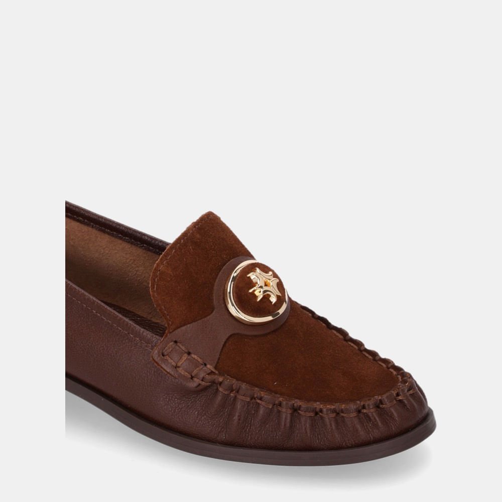 Mocassim Atacama Trufa Com Camurça Trufa - 60560022 Trufa 5
