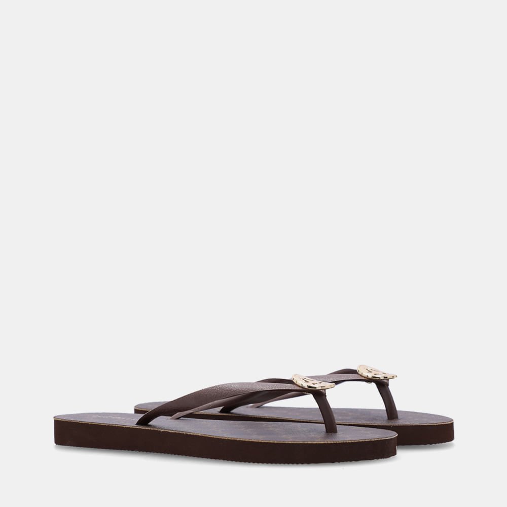 Chinelo Injetado Rubber Tâmara - 60580001 Mocca 2
